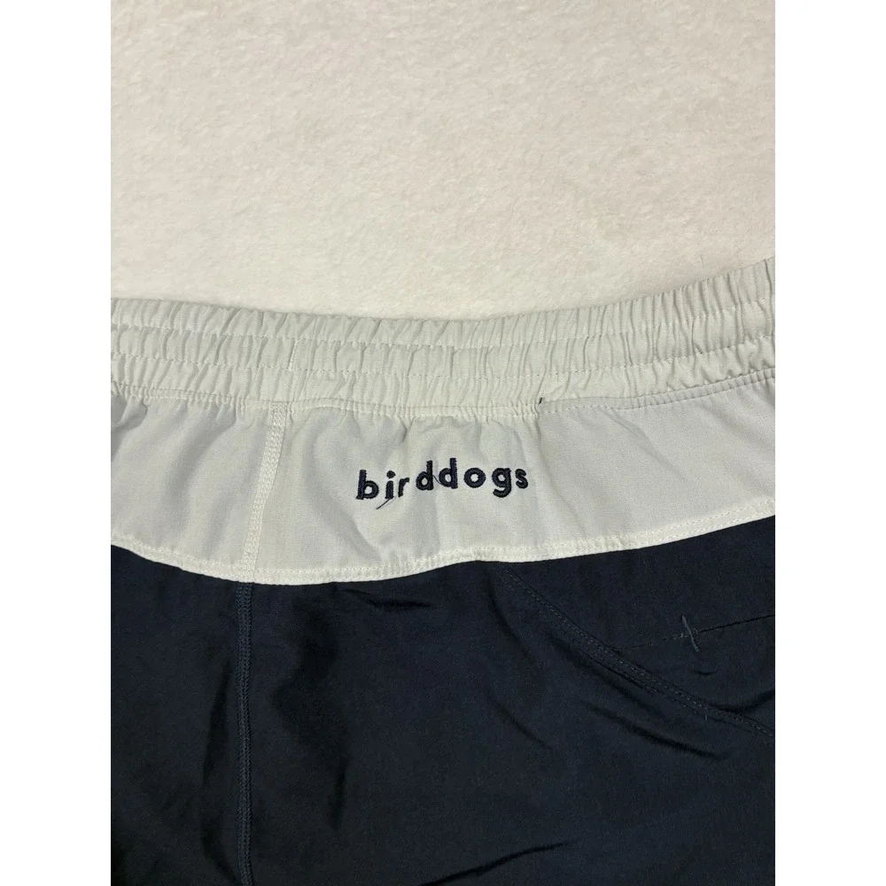 BIRD DOGS Shorts Men Sz L Blue Lined Gym Training Workout Casual 9